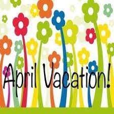  Sign up for April Vacation Program!