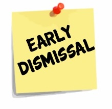  Early Release on Wednesday (10/9/24) at 12:10 p.m.