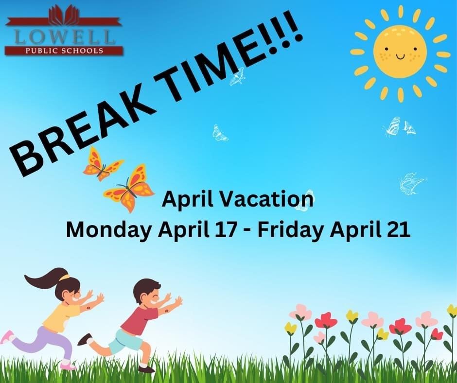  No School: April 17-April 21