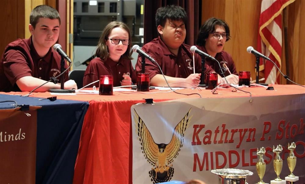  Stoklosa Knowledge Bowl Places 2nd!!! Congrats!!!