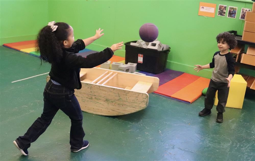  children playing