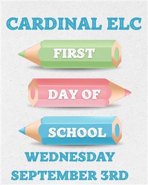 First day of school!